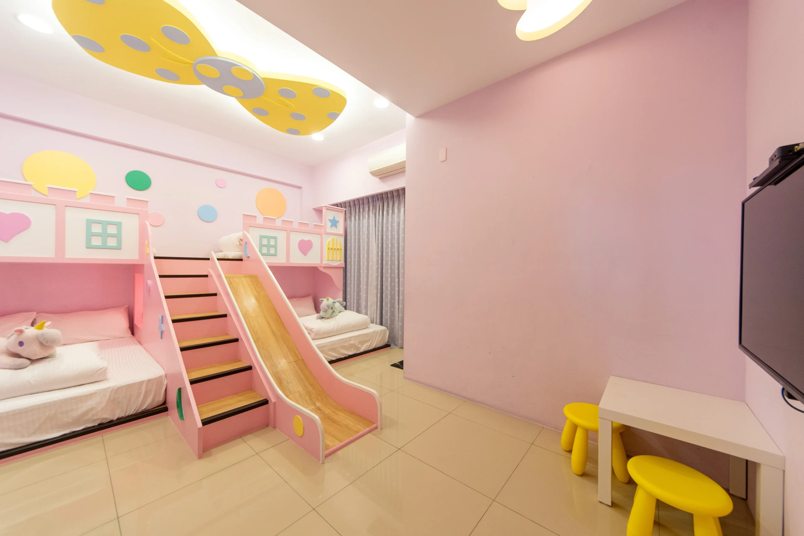 穗雲天親子民宿_溜滑梯六人套房4